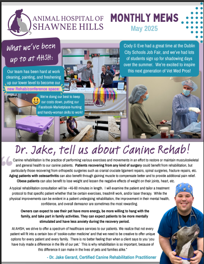 May Newsletter